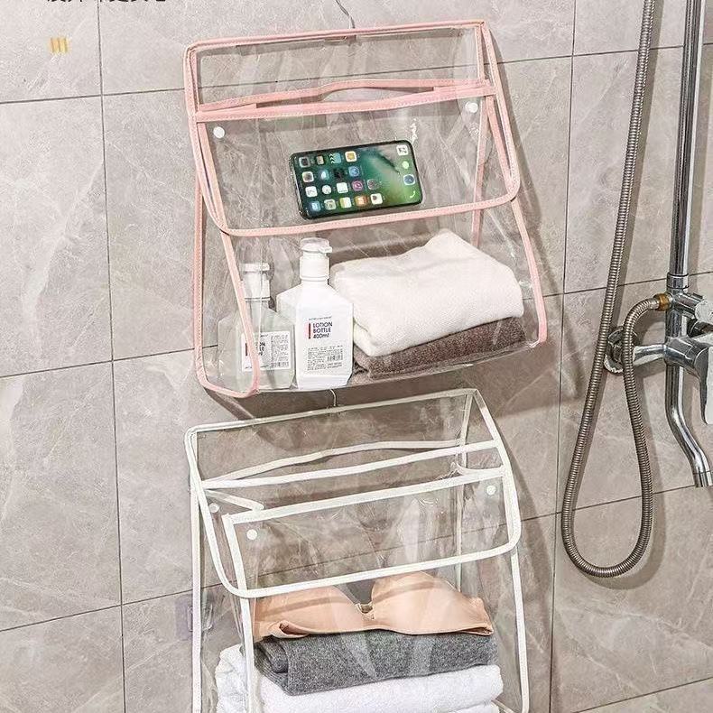 Baño impermeable bolsa de baño baño ducha bolsa de almacenamiento de ropa bolsa de almacenamiento de ropa dormitorio bolsa de almacenamiento de pared