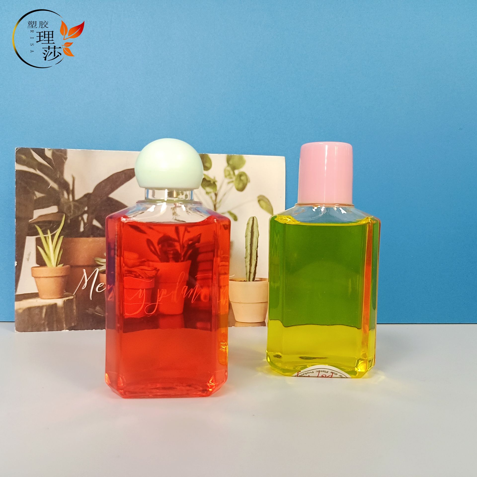 60ml便携式小容量分装瓶 扁圆瓶型爽肤水保湿乳洗发水小样分装