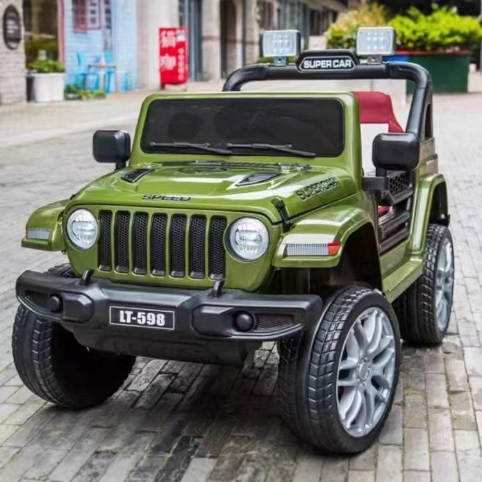 Children's Electric Car Four-Wheel Can Sit on with Remote Control Male and Female Baby Charging Toy Car Four-Wheel Drive Off-Road Battery Car Children's Electric Car Four-Wheel Can Sit on with Remote Control Male and Female Baby Charging Toy Car Four-Wheel Drive Off-Road Battery Car