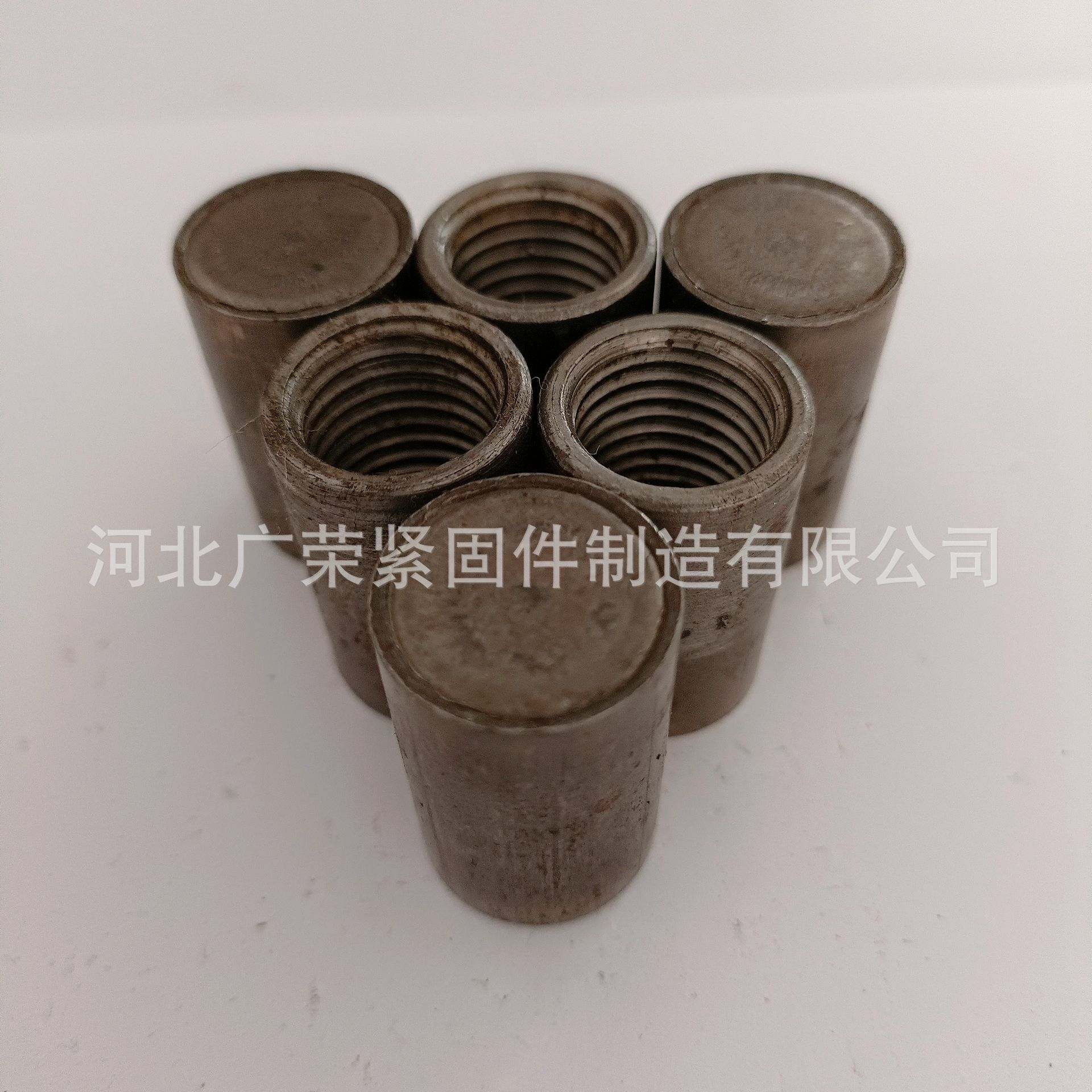 广荣专业冷镦盲孔圆套管螺母 注塑预埋圆螺母 非标加厚盲孔圆螺母