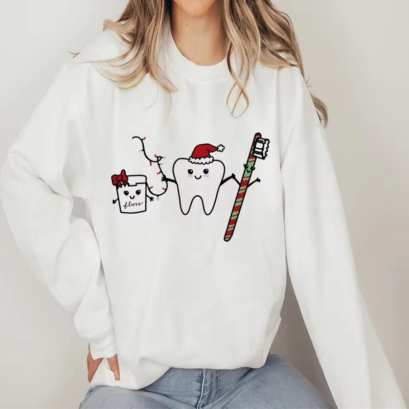 Aesthetic and Interesting Dental Dentist Kawaii Hoodie Sweatshirt Women's Pullover Harajuku Women's Hoodie