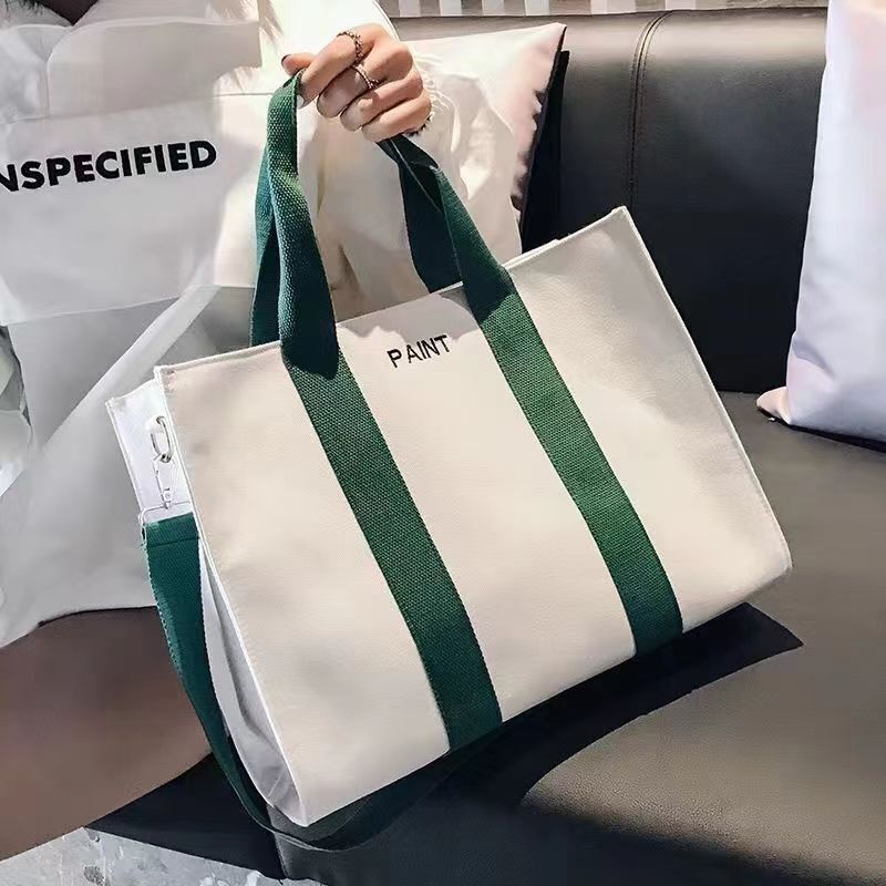 New Fashion Women's Bag, Large-Capacity Canvas Crossbody Bag, Designer Zipper Handbag, Patterned Crossbody Three-Dimensional Bag