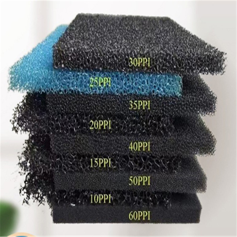 供应防尘透气过滤海绵可定色 过滤棉片材 阻燃棉 活性炭过滤棉