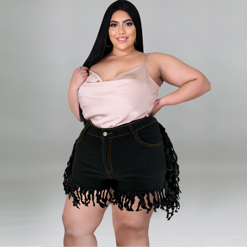 Women's Clothing Women's Sexy Tassel Denim Shorts Style Fashion For Formal & Casual For Women Sexy Tassel Denim Shorts_ecoleips.com