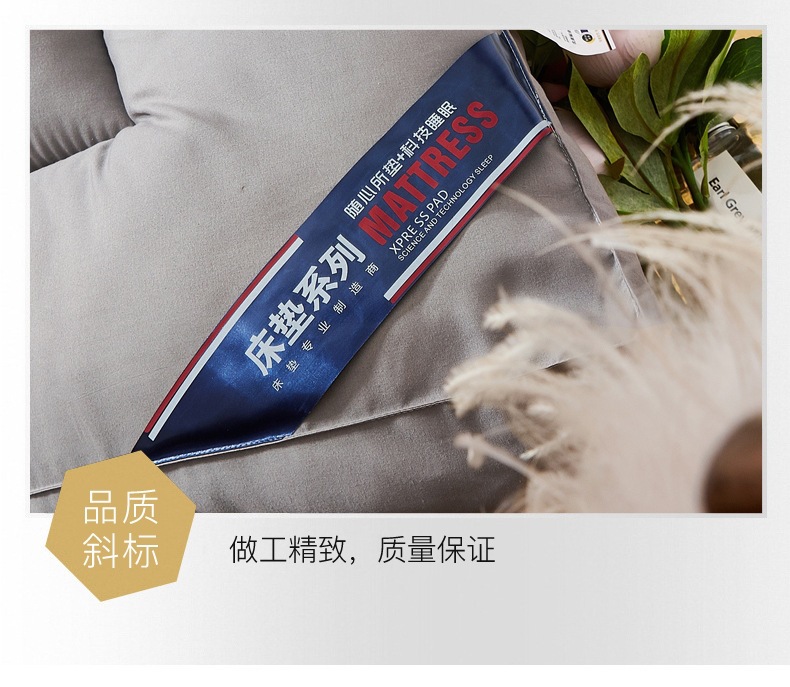 Dormitory Thick Mattress Non-Slip Pad 3D Mattress Double Futon Thick Tatami Mattress Soft Mattress Wholesale