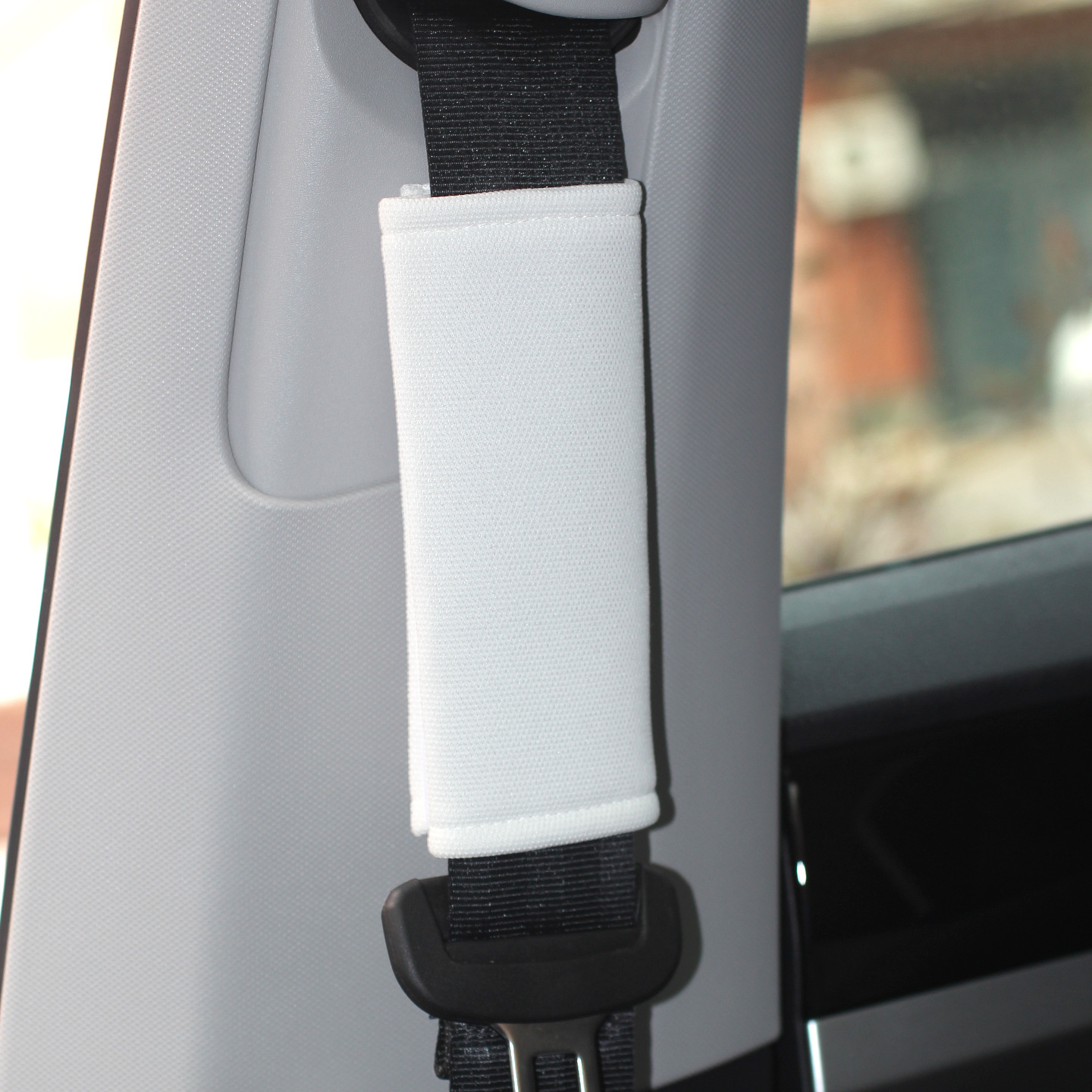 Protector para Cinturón de Seguridad de Auto 15 cm de Seda de Hielo