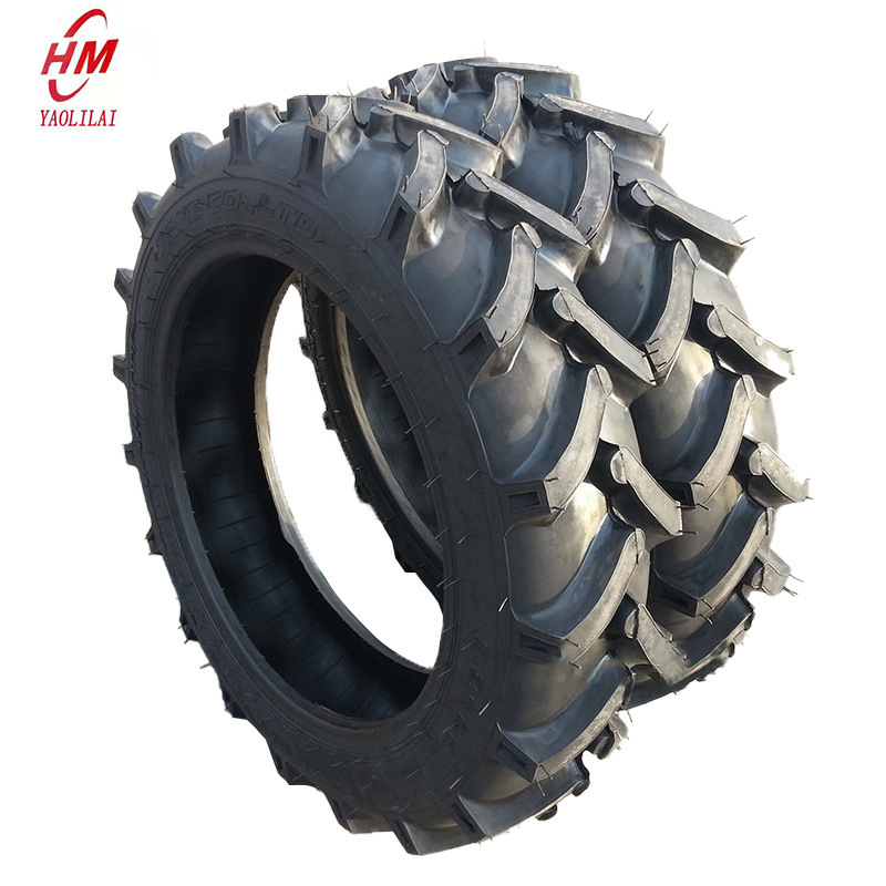 厂家批发拖拉机轮胎8.3-24配套W7*24钢圈TB 大宁波拖拉机前轮轮胎