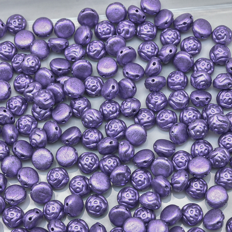 Nuevo checa perlas de vidrio preciosa Bossa Rosa 29 colores 8mm,12mm perlas sueltas 100g paquete