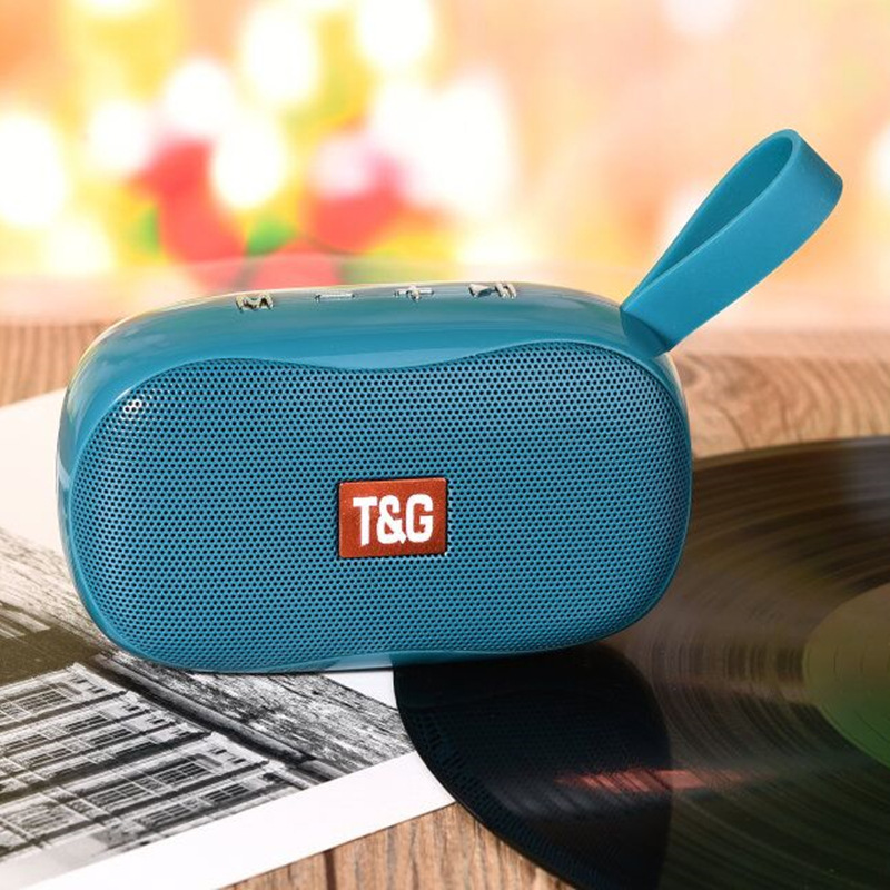 [Bluetooth Audio] TG173 altavoz Bluetooth mini creativo al aire libre subwoofer portátil portátil TF cartucho USB