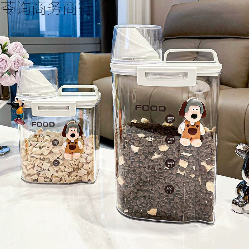 Ведро для хранения корма для кошек Ведро для хранения корма для собак