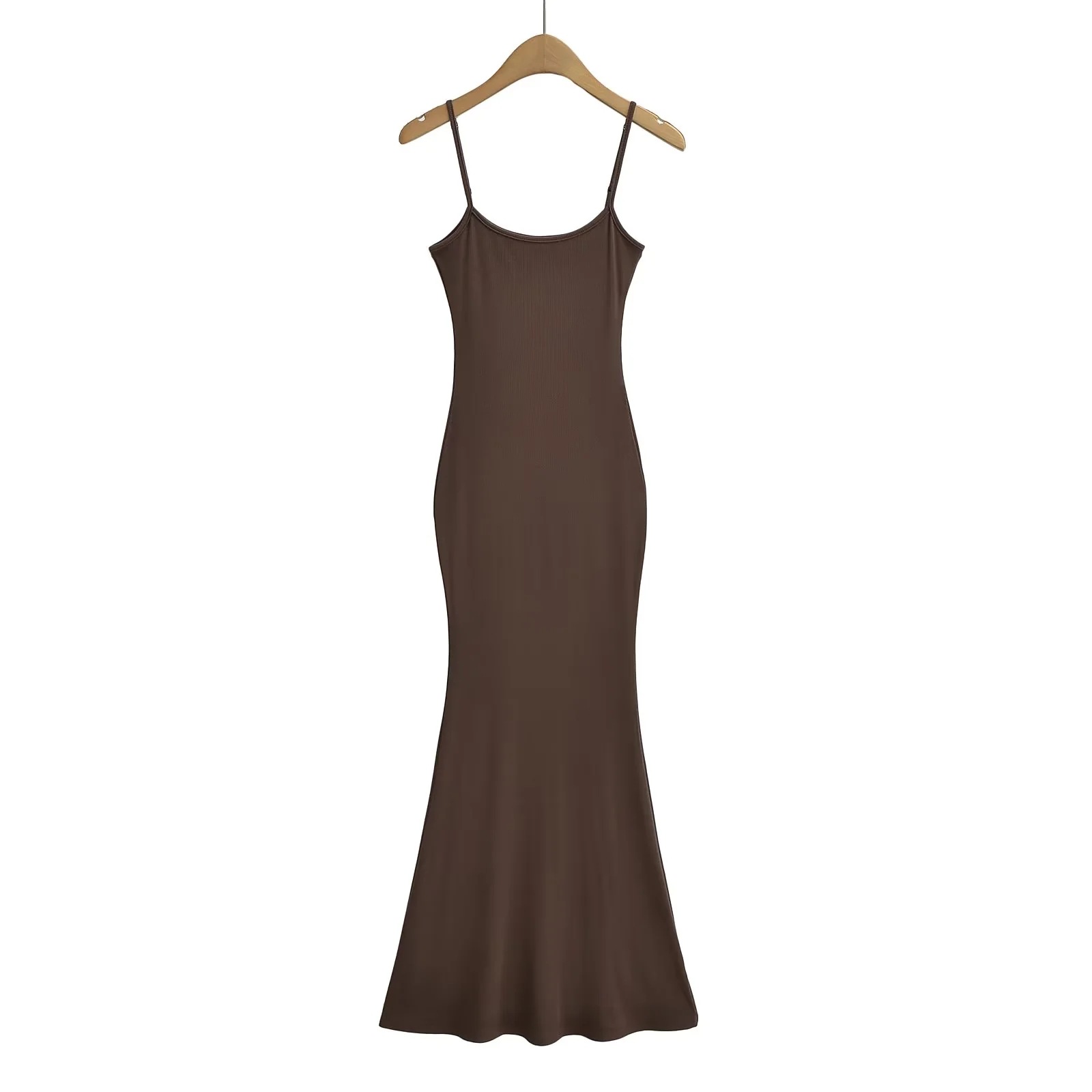Women's Strap Dress Sexy Strap Backless Sleeveless Solid Color Maxi Long Dress Daily display picture 20