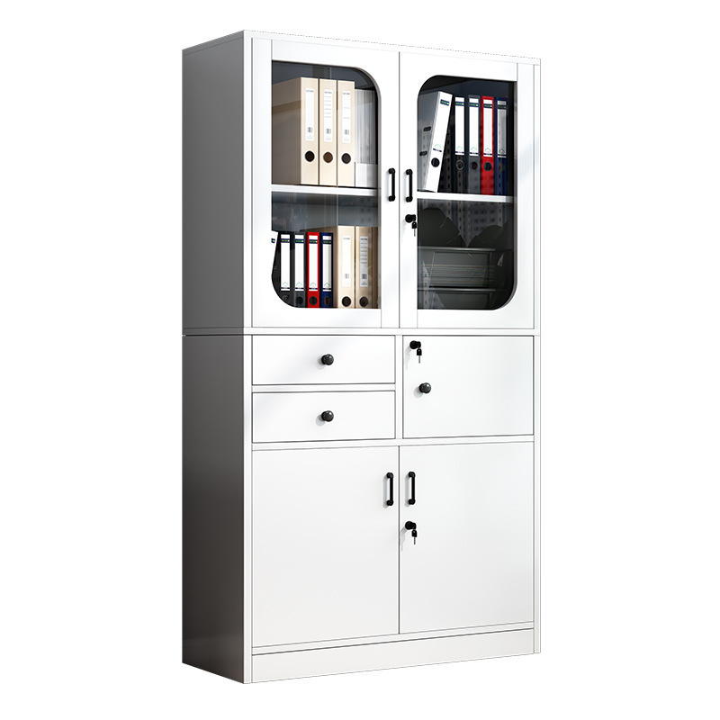 Gabinete de archivo librería gabinete de archivo de oficina con cerradura Gabinete de almacenamiento de archivos financieros biblioteca de madera gabinete de sala de lectura