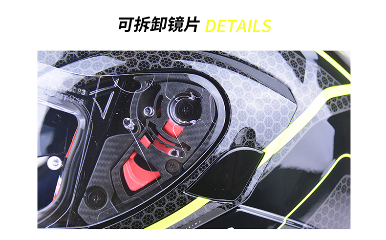 Spanish MT Motorcycle Flip-Up Helmet, Dual Lens, Summer