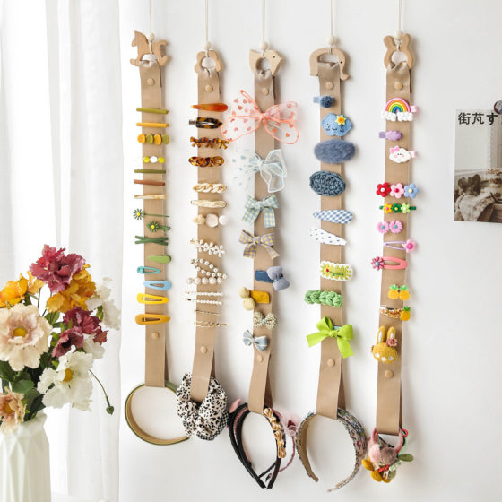 Japanese and Korean hair accessories storage box baby accessories storage practical storage with hair band rubber band headdress jewelry box