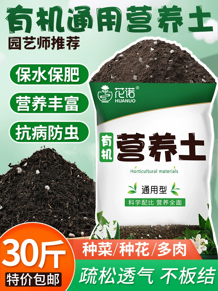 Питательная почва для выращивания цветов