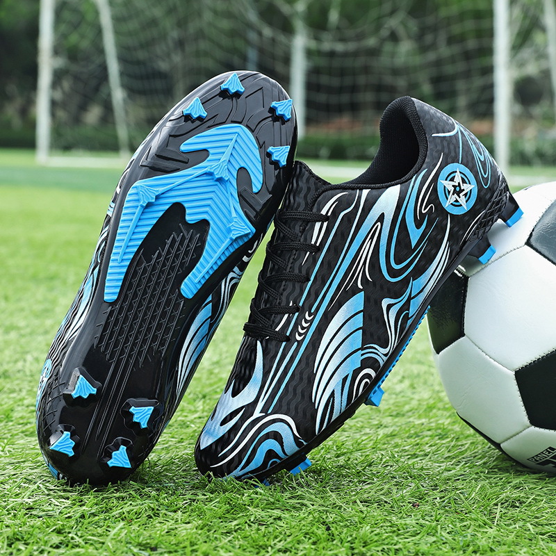 Baochuan nuevo anti-deslizante clavos zapatos de fútbol para niños zapatos de entrenamiento deportivo profesional de hombre zapatos deportivos juveniles bajos image 12