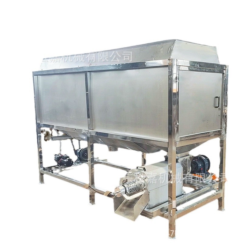 Separador húmedo y seco dispositivo de separación sólido-líquido para granja de estiércol de cerdo y ganado de vaca y pollo de pollo de rodillo tipo microfiltración matadero