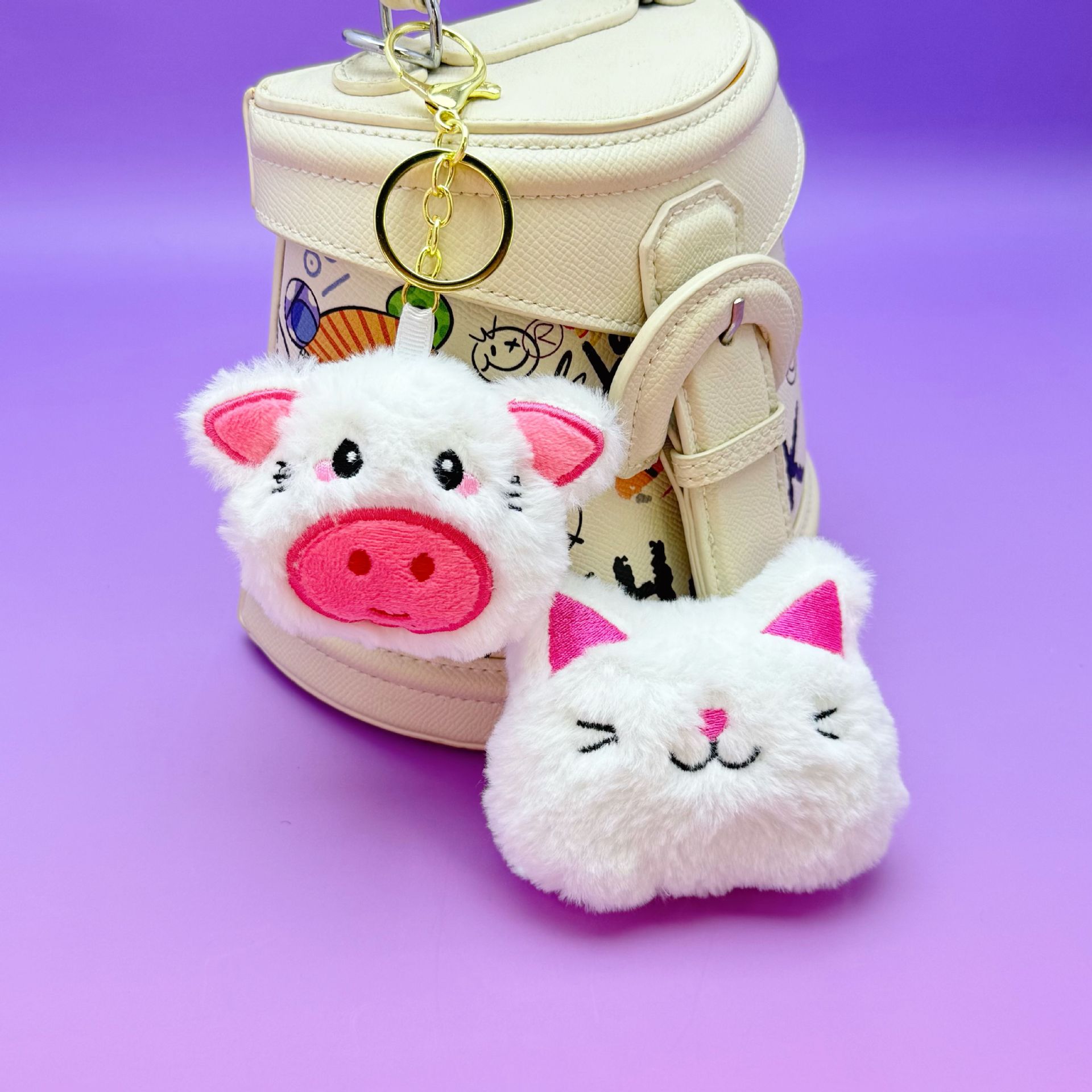 Cartoon plush doll