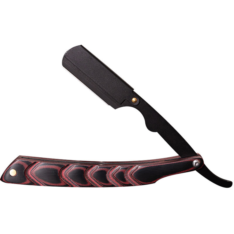 men's old-fashioned razor stainless steel for face for contouring