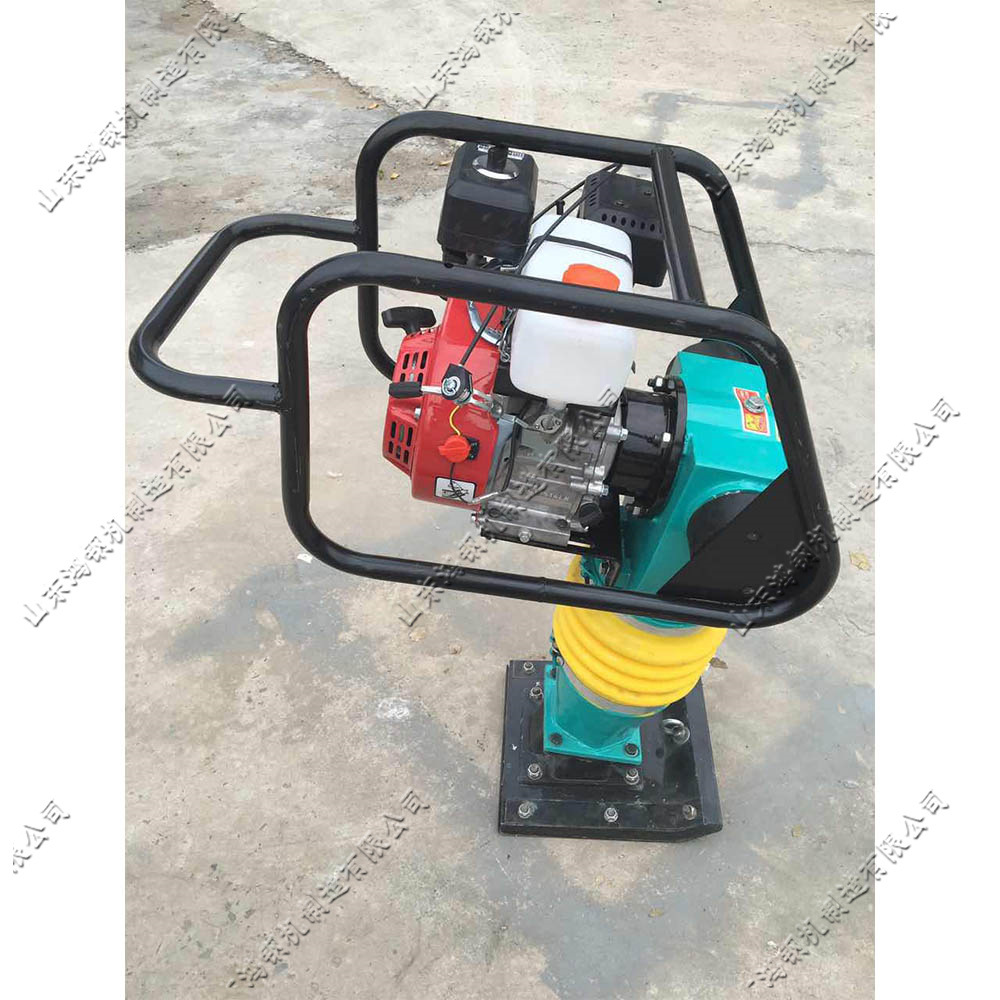 便携式绝缘脂夯实 建筑路面施工冲击夯 小型混凝土电动冲击整平机