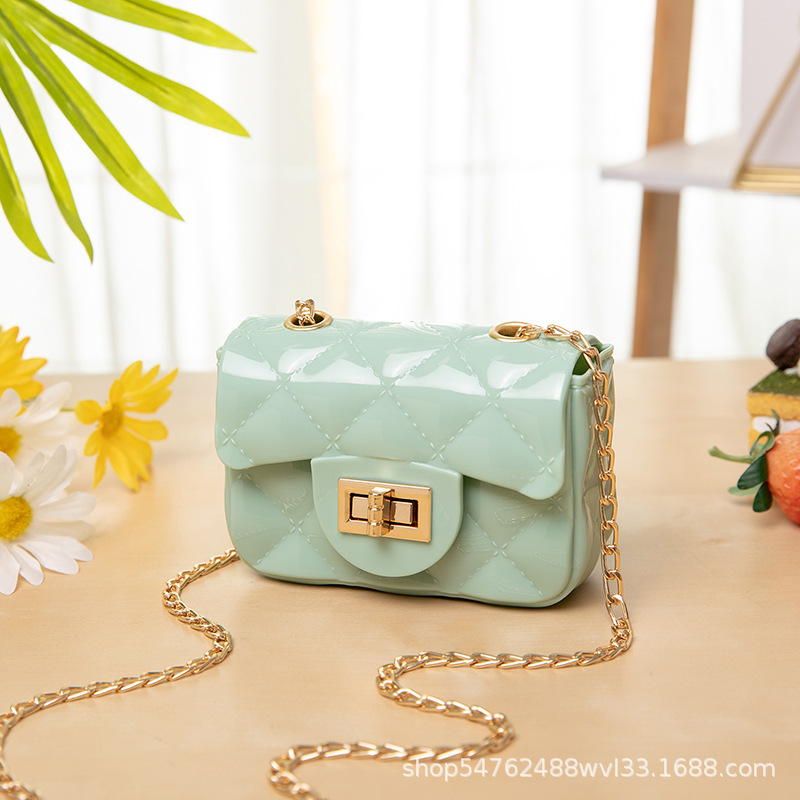 Bolsas de jalea bags2023 bolsas mini bolsas de lápiz labial bolsas cadenas de moda bolsas de hombro bolsas de mujer comercio exterior al por mayor