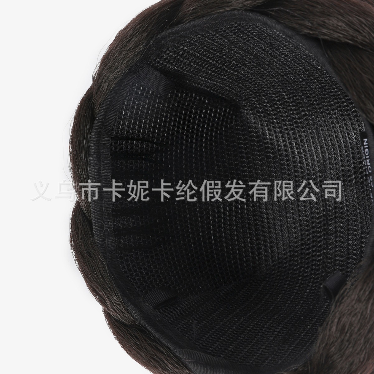 Nuevo paquete de cabello monocromático corto ligero y elegante transpirable de alta gama cubierta de cabeza esponjosa spot al por mayor transfronterizo