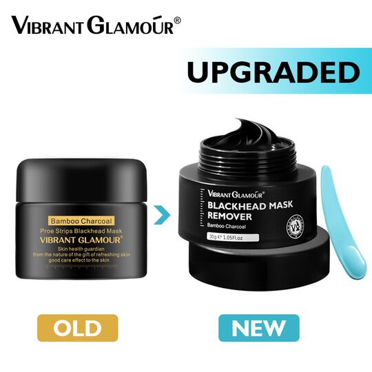 Cross-border vibration GLAMOUR bamboo charcoal blackhead mask 30g tear mask nasal mask factory wholesale