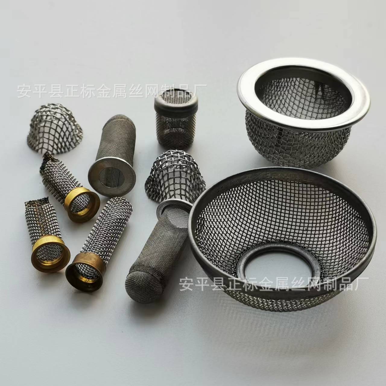 现货批发304316不锈钢水槽过滤网帽包边过滤帽不锈钢过滤网