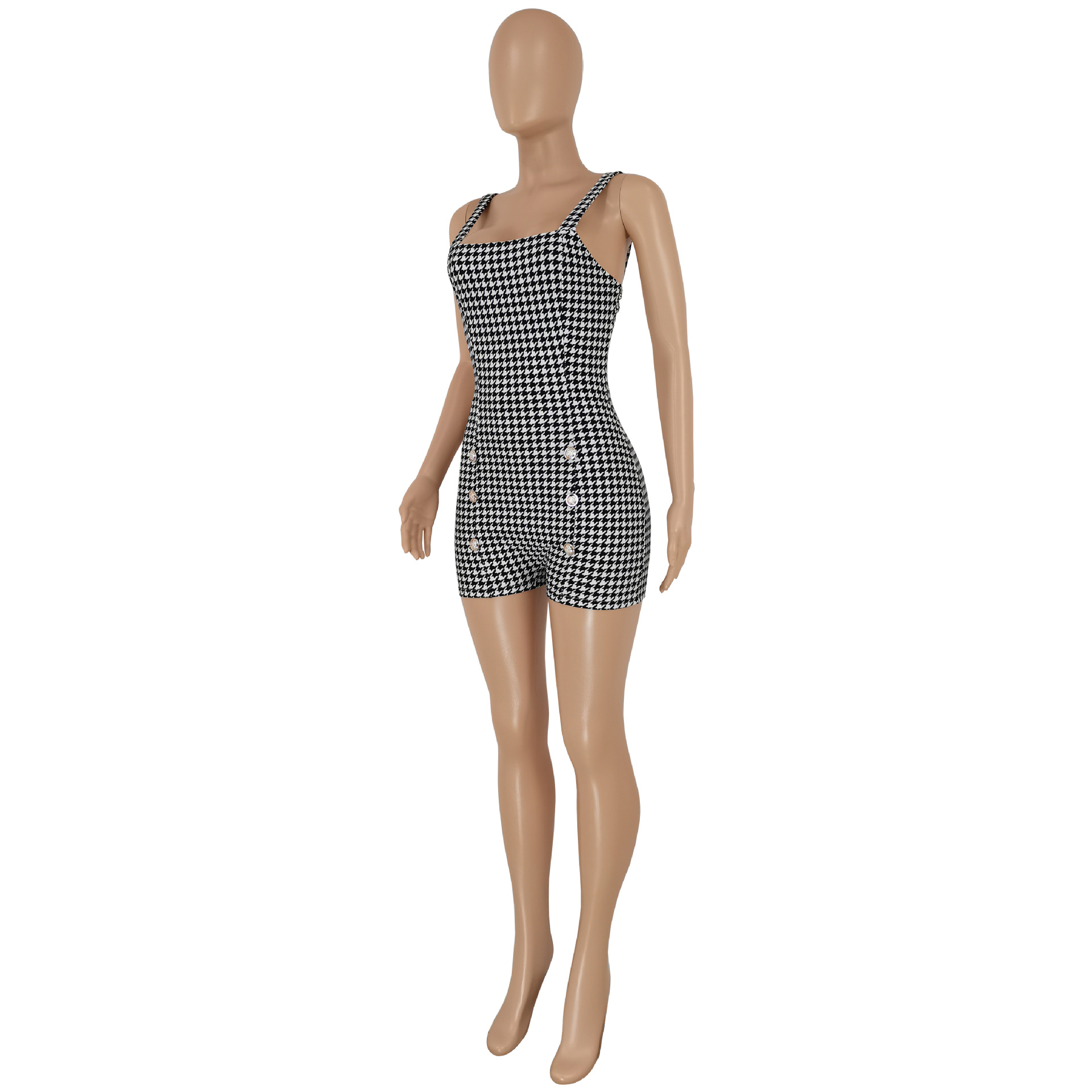 Women Clothing Swallow Fabric Slim Fit Romper Women Clothing