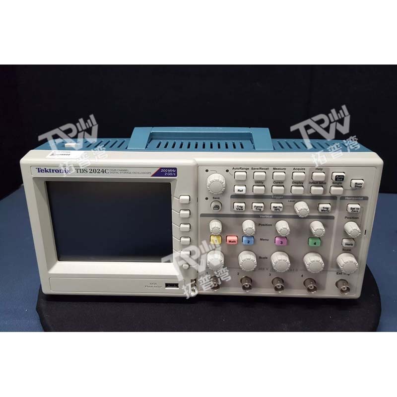 Tektronix 泰克 TDS2024C 数字存储示波器 200 MHz 4 通道