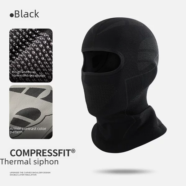 Winter Ski Riding Headgear Men's and Women's Electric Motorcycle Neck Protecting Face Warm Protective Mask DTJ48