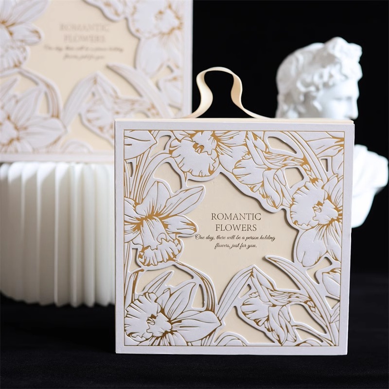 2025 nueva caja de regalo de cumpleaños, caja de regalo de mano, caja de regalo de bodas, caja de compromiso, caja de dulces, caja de regalo de mano