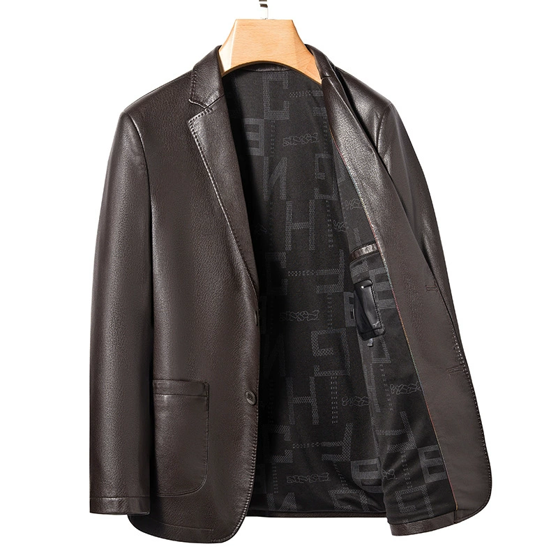 Демисезонная куртка, мужской костюм для отдыха, Slim Fit