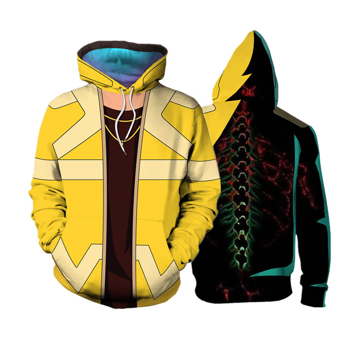 2022 New Cyberpunk-edge Walker Series David Male Lord Hoodie Sweatshirt