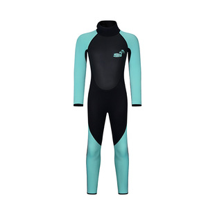 NEWAO3MM thickened children's diving suit one-piece diving suit boys and girls winter surfing swimming insulation