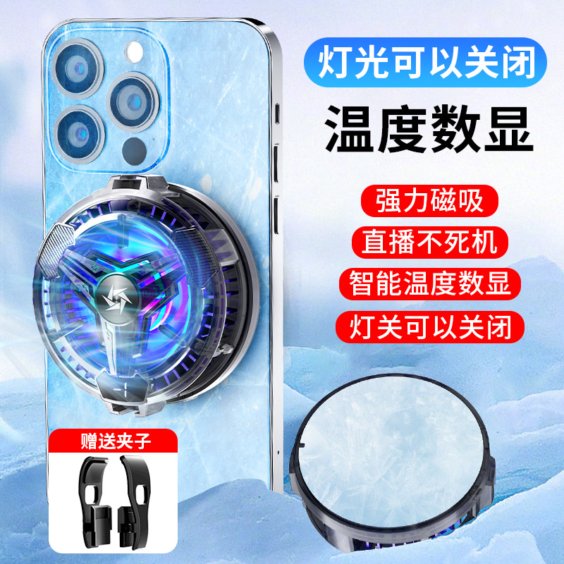 10 반도체 자기 라디에이터 (디지털 디스플레이)-블랙