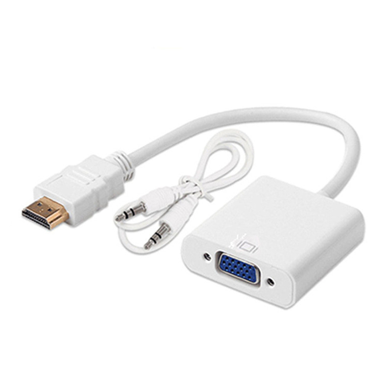 HD HDMI a VGA hembra convertidor HDTV a VGA cable Ordenador TV monitor de conexión