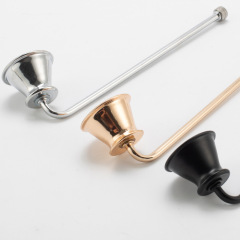 Direct Manufacturer Sales Candle Snuffers Multi-Color Metal Candle Accessories Candle Covers Aromatherapy Tools with Handle Candle Snuff Covers Wholesale