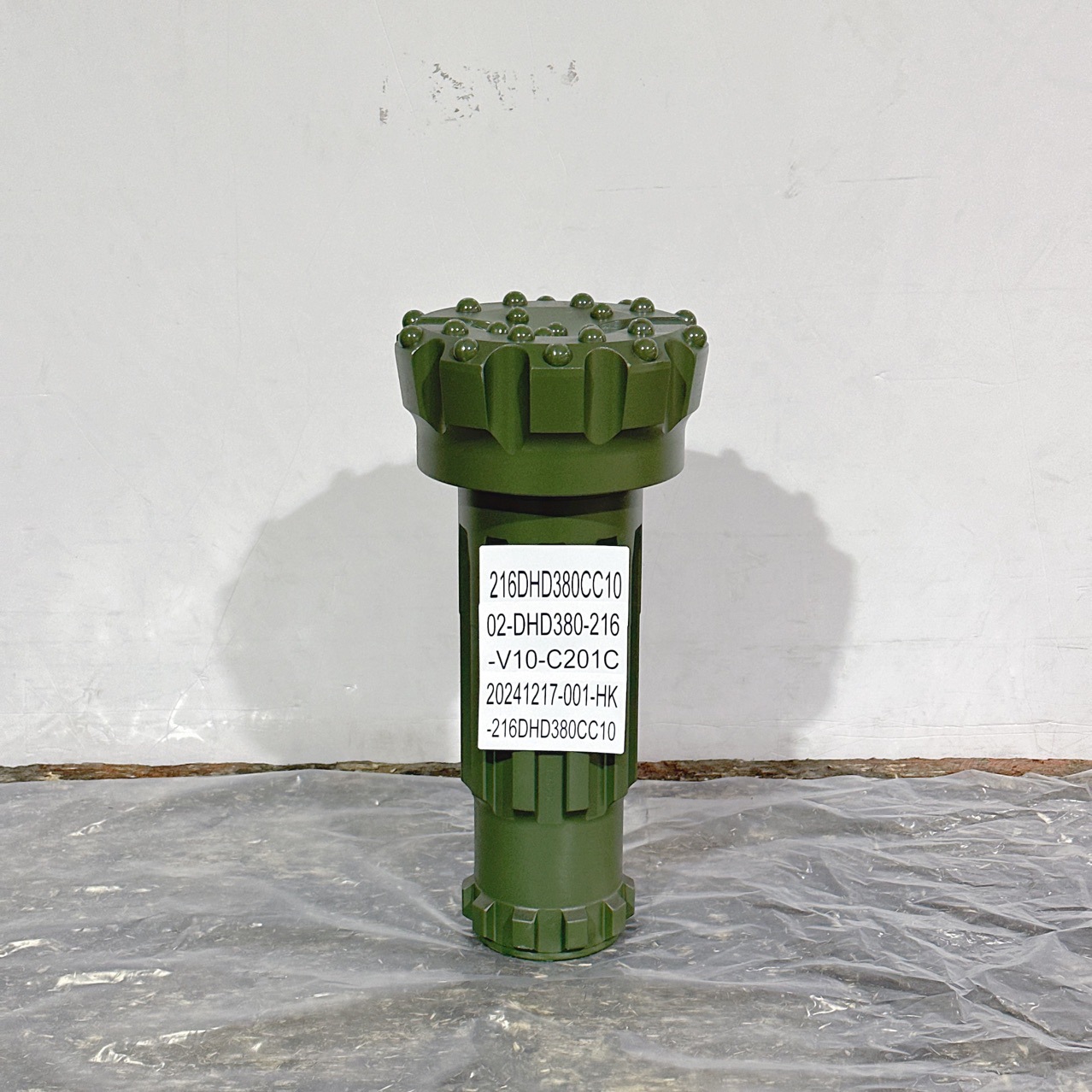 DTH潜孔钻头DHD380 216 高风压潜孔 用于水井钻孔矿山开采光伏