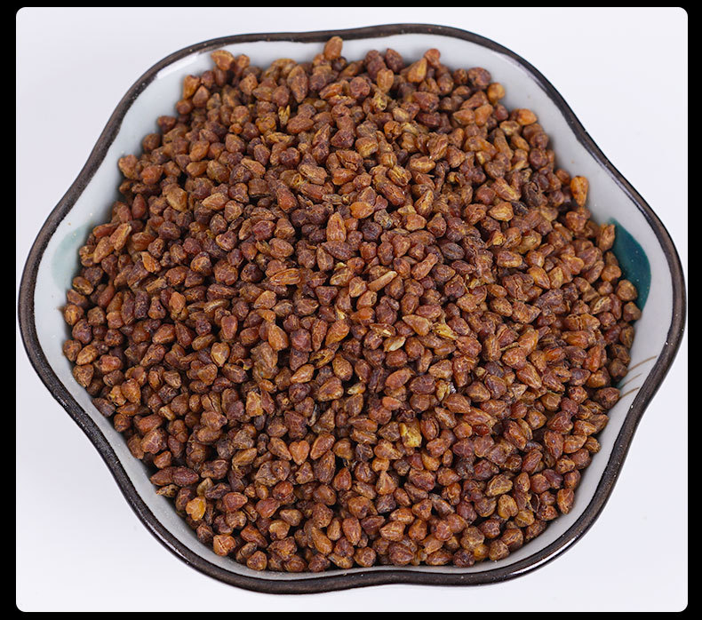 Black Tartary Buckwheat Tea (Fagopyrum tataricum) — Roasted Herbal Tea, 500g Jar preparation