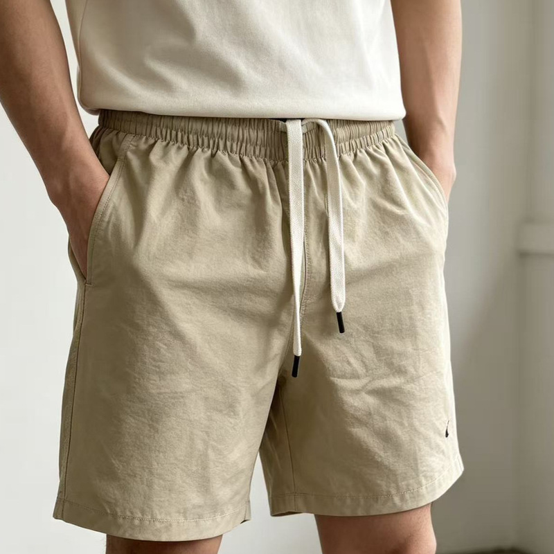 High-quality RL Ralph Lauren quick-dry shorts in dopamine colors, simple straight-cut shorts for commuting, beach shorts for men in summer