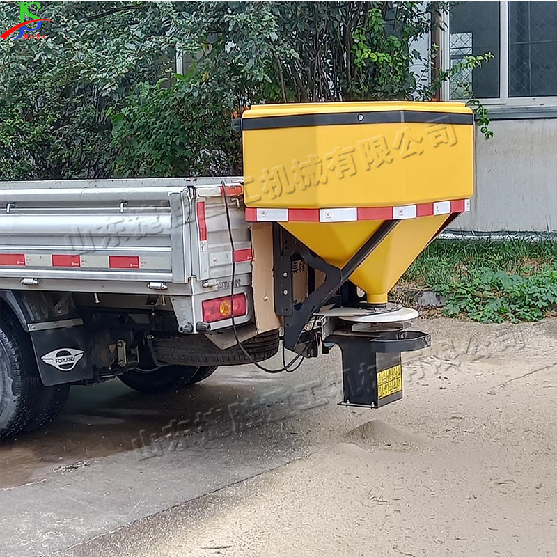 Esparcidor de agente de fusión de nieve montado en vehículo pequeño esparcidor de agente de fusión de nieve Camino Municipal esparcidor de fusión de nieve