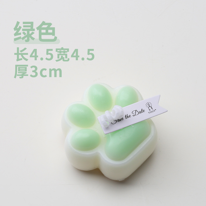 猫爪香薫ろうそくの造形創造的な手作りdy家庭装飾装飾品かわいい香りろうそくのお土産卸売り|undefined
