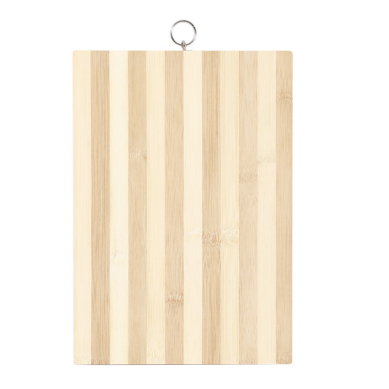 Tablero de verduras de bambú doméstico chino, tablero de corte de verduras de cocina especial, tablero de corte de rayas, tablero de escritorio, tablero de verduras de frutas pequeñas, tablero adhesivo al por mayor