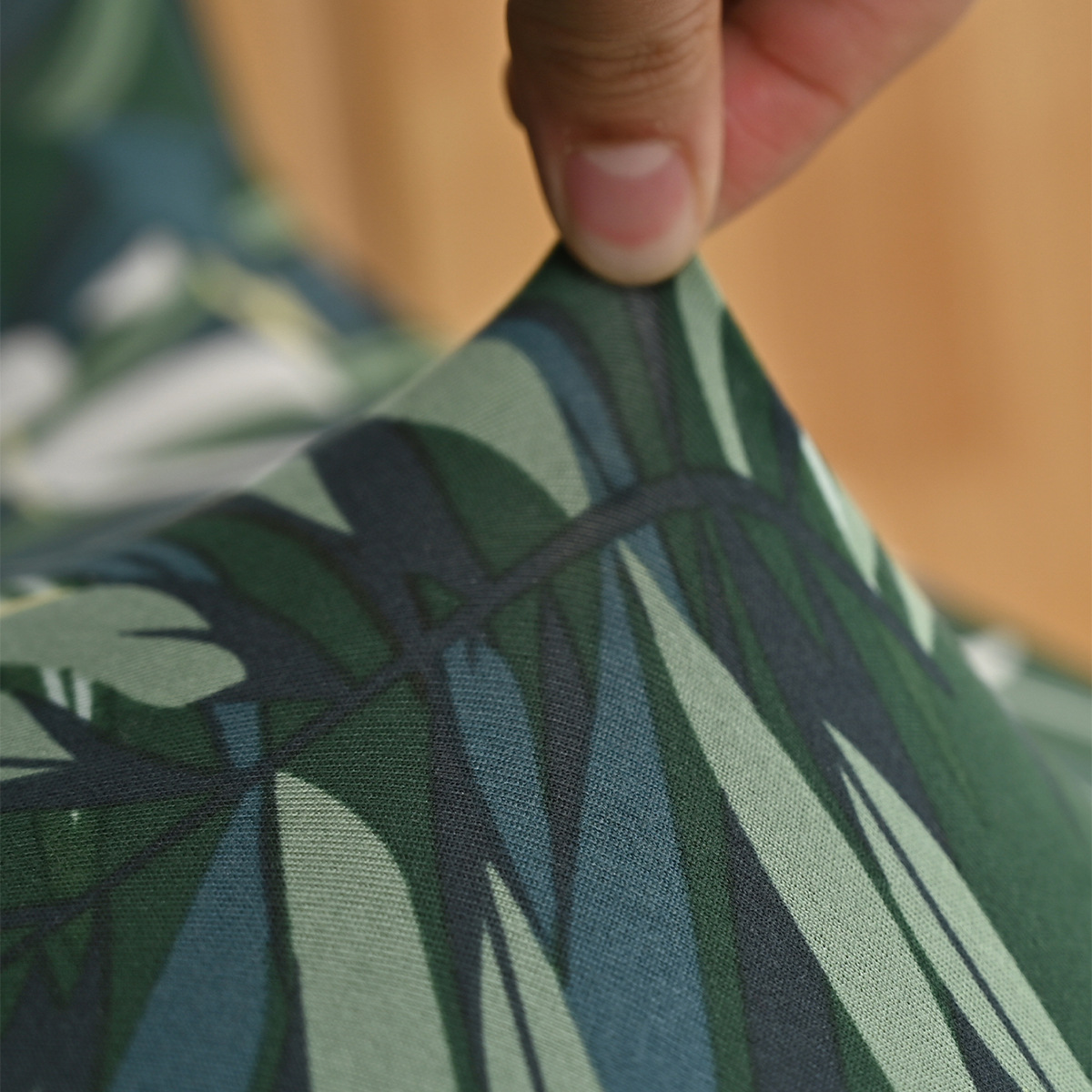 Nuevas cubiertas de silla de comedor de arco transfronterizas con impresión elástica de seda de leche resistente al polvo y al desgaste SHEIN