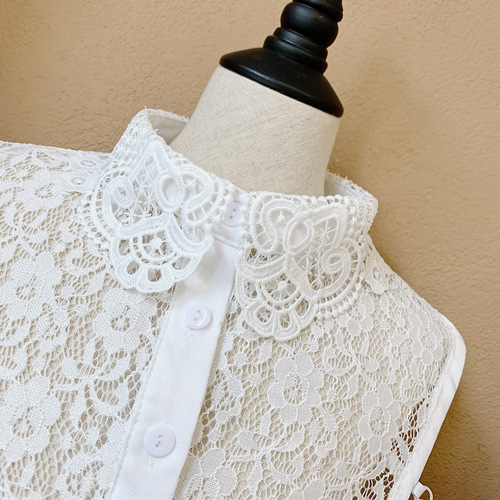 Fake Collar Women's Lace Fake Collar Autumn Doll Collar Decorative Shirt Collar Summer Versatile Stand Collar Winter Wholesale