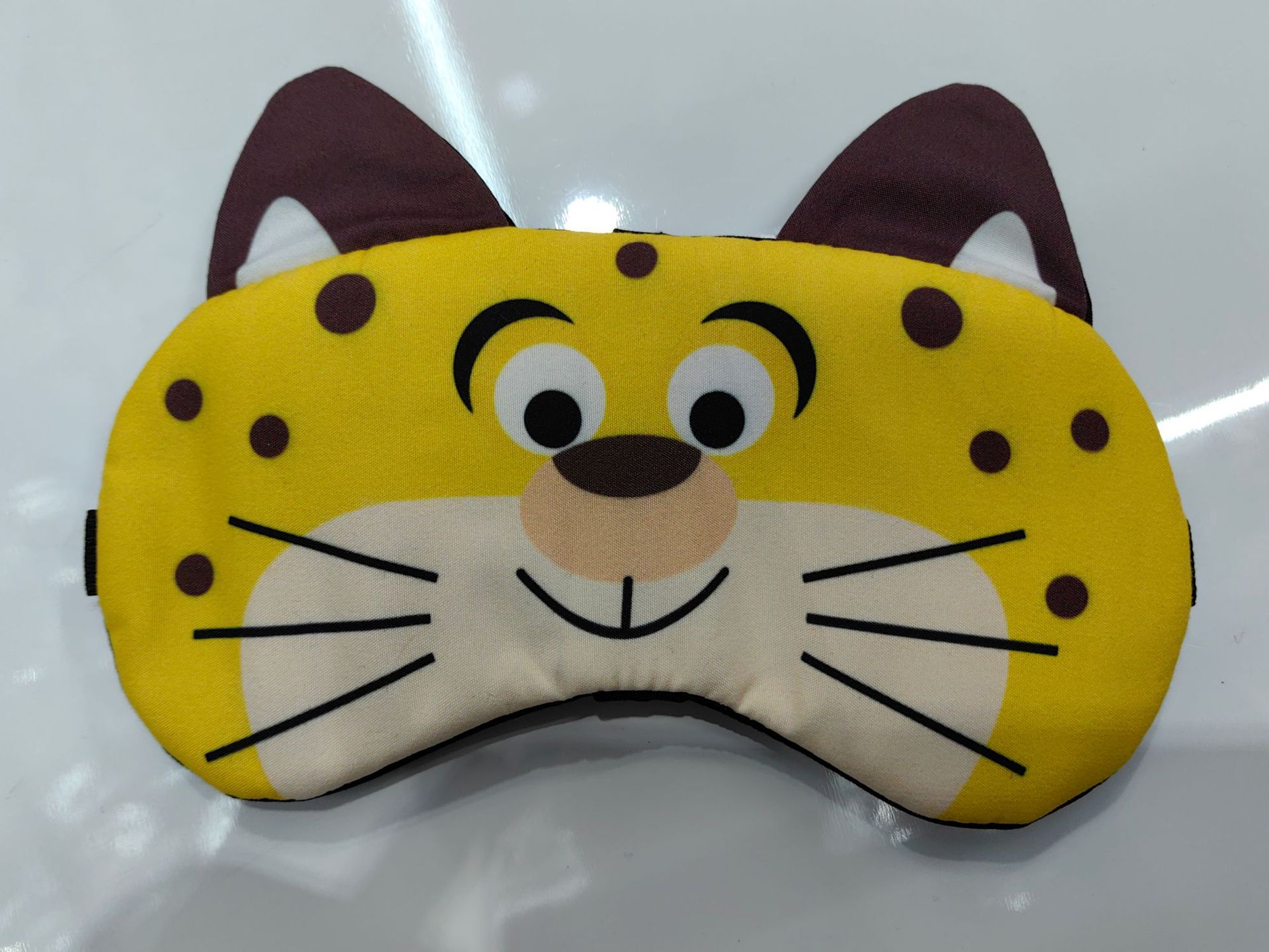 Fábrica en stock al por mayor de dibujos animados animal frío y caliente comprimir máscara de ojo sueño sombreado máscara de ojo transfronterizo hielo comprimir máscara de ojo