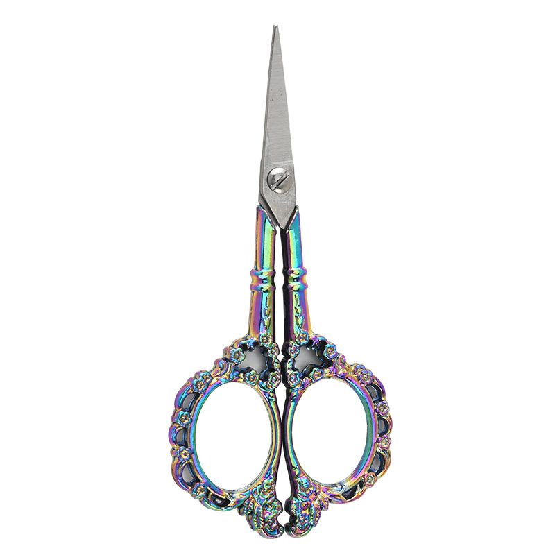 レトロ梅ハサミステンレス家庭用ハサミ窓刺繍ハサミカット