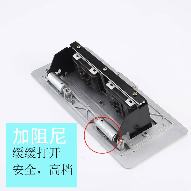 Factory Cross-border Export Type-C/USB Charging Socket with French/CE Standard Concealed Pop-up Desktop Plug