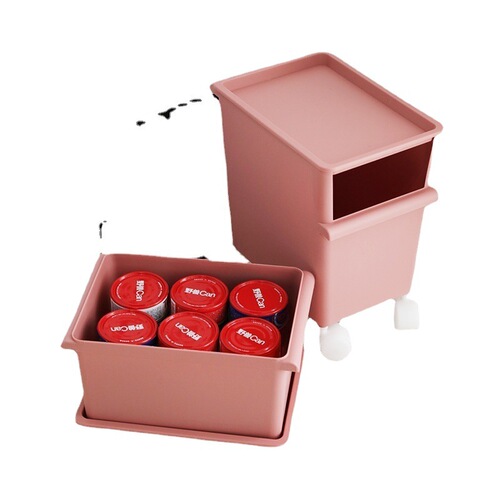 Crayon Shin-chan stickers storage box cat snack bucket cartoon toy storage box plastic stackable food storage bucket